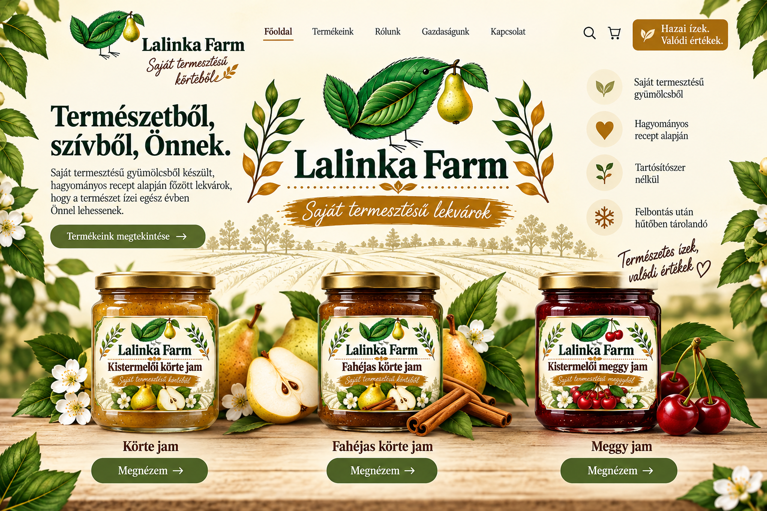 Lalinka Farm termékvilág